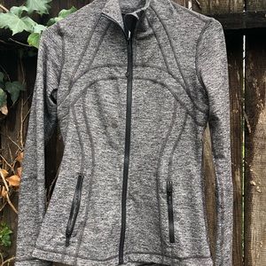 luulemon heather gray define jacket size 6